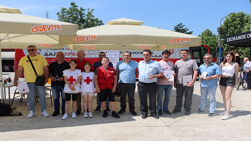 Obeležen Svetski dan dobrovoljnih davalaca krvi u Petrovcu	